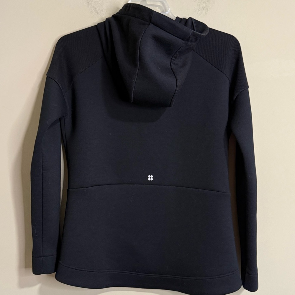 Sweaty Betty Scuba Cross Train Full Zip Hooded Jacket Black Medium - Picture 6 of 8